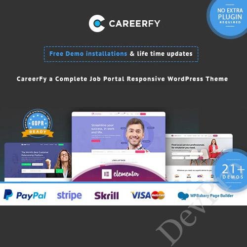 Careerfy-Job-Board-WordPress-Theme Careerfy – Job Board WordPress Theme - Image 1