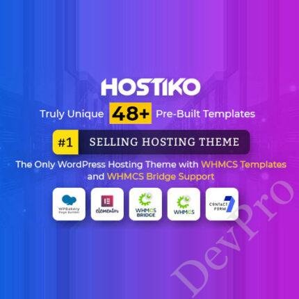 Hostiko-WordPress-WHMCS-Hosting-Theme