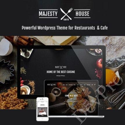 Majesty – Restaurant WooCommerce WordPress Theme