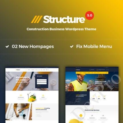 Structure-Construction-WordPress-Theme