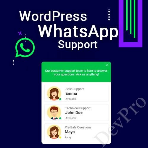 WordPress-WhatsApp-Support WordPress-WhatsApp-Support