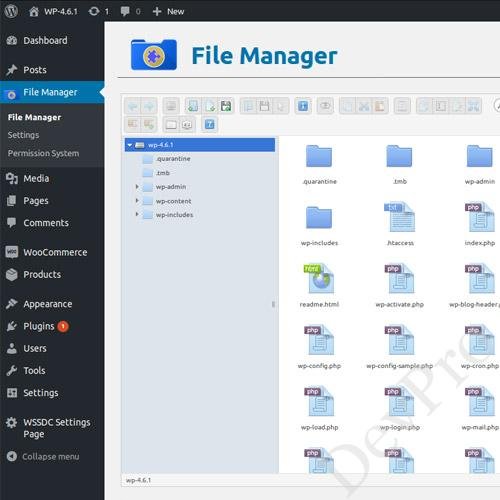 File Manager Plugin For Wordpress File Manager Plugin For Wordpress - Image 1