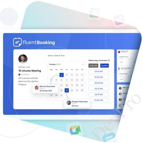 FluentBooking The Ultimate WordPress Scheduling Plugin FluentBooking The Ultimate WordPress Scheduling Plugin - Image 1