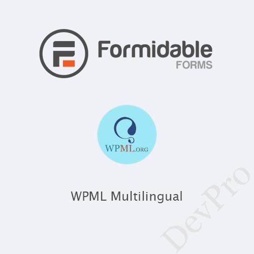 Formidable Forms - WPML Multilingual Formidable Forms - WPML Multilingual - Image 1