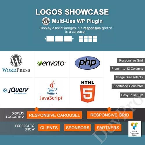 Logos Showcase - Multi-Use Responsive WP Plugin Logos Showcase - Multi-Use Responsive WP Plugin - Image 1