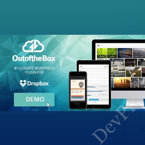 Out-of-the-Box | Dropbox plugin for WordPress Out-of-the-Box | Dropbox plugin for WordPress - Image 1