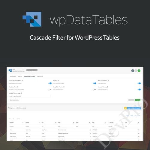 Powerful Filters for wpDataTables Powerful Filters for wpDataTables - Image 1