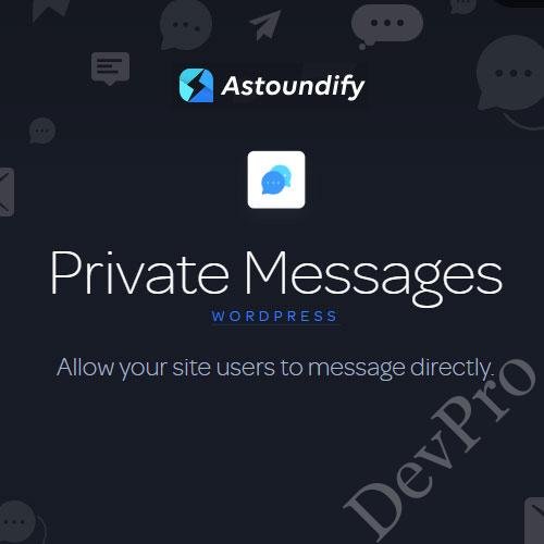 Private Messages - Astoundify Private Messages - Astoundify - Image 1