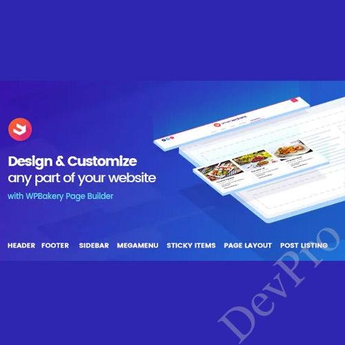 Smart Sections Theme Builder - WPBakery Page Builder Addon Smart Sections Theme Builder - WPBakery Page Builder Addon - Image 1