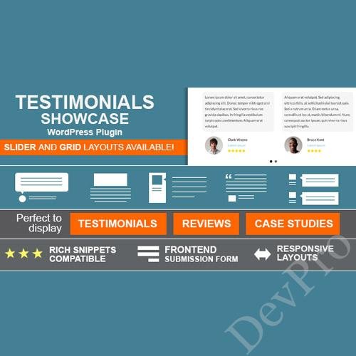 Testimonials Showcase - WordPress Plugin Testimonials Showcase - WordPress Plugin - Image 1