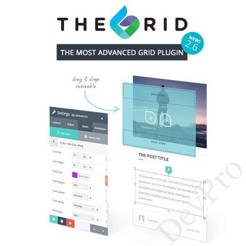 The Grid - Responsive WordPress Grid Plugin The Grid - Responsive WordPress Grid Plugin - Image 1