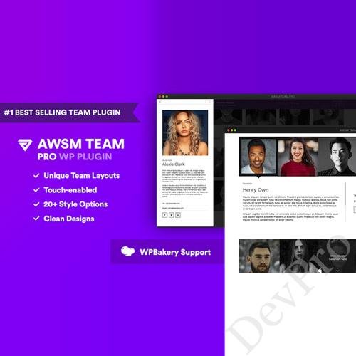 The Team Pro - Team Showcase WordPress Plugin The Team Pro - Team Showcase WordPress Plugin - Image 1