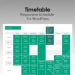 Timetable Responsive Schedule For WordPress