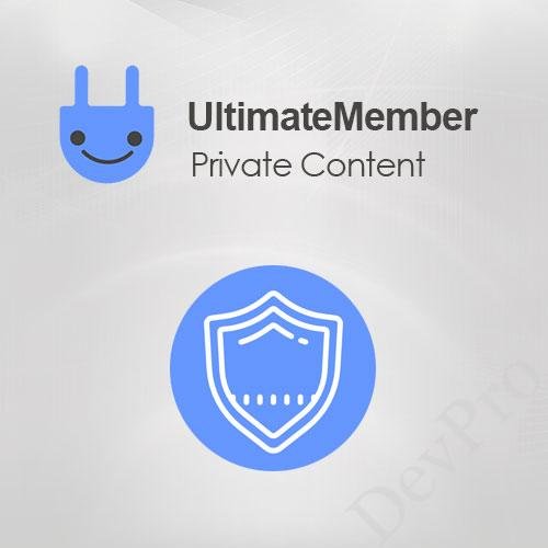 Ultimate Member Private Content Addon Ultimate Member Private Content Addon - Image 1