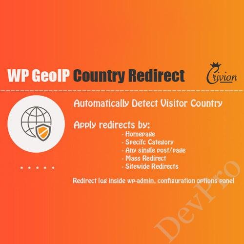 WP GeoIP Country Redirect WP GeoIP Country Redirect - Image 1
