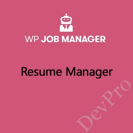 WP Job Manager Resume Manager Addon