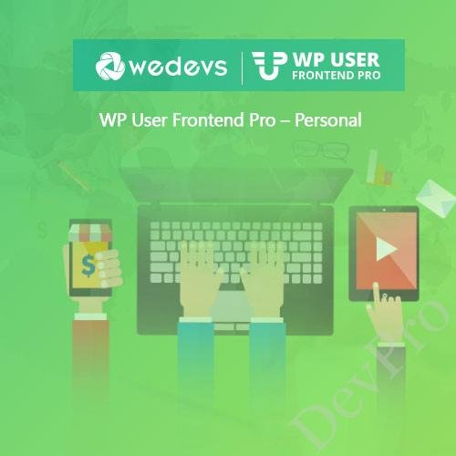 WP User Frontend Pro - Personal WP User Frontend Pro - Personal - Image 1