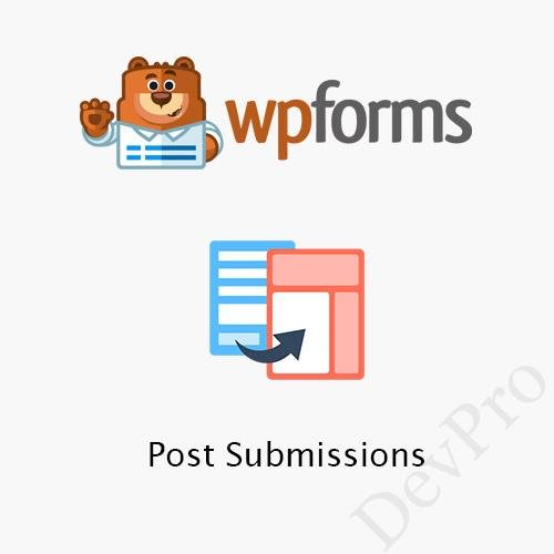 WPForms - Post Submissions WPForms - Post Submissions - Image 1