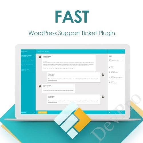 Fast - WordPress Support Ticket Plugin Fast - WordPress Support Ticket Plugin - Image 1