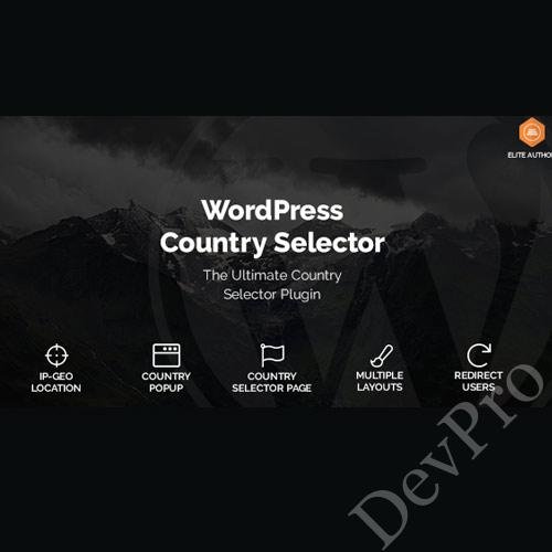 WordPress Country Selector WordPress Country Selector - Image 1