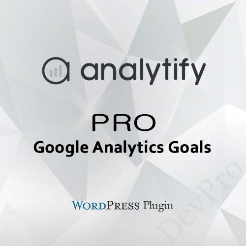 Analytify Pro Google Analytics Goals Add-on Analytify Pro Google Analytics Goals Add-on - Image 1