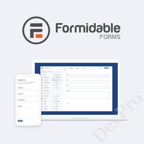 Formidable Forms Pro - WordPress Form Builder Plugin Formidable Forms Pro - WordPress Form Builder Plugin - Image 1