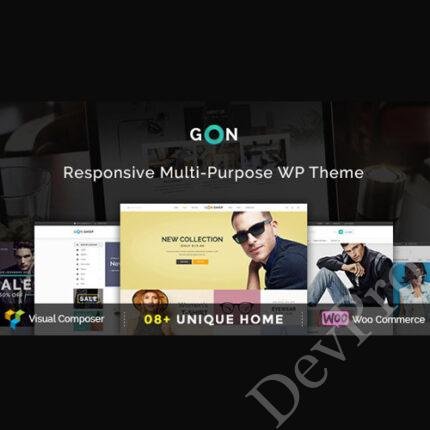 Gon | Responsive Multi-Purpose WordPress Theme