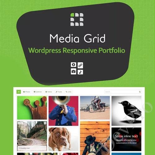 Media Grid - Wordpress Responsive Portfolio Media Grid - Wordpress Responsive Portfolio - Image 1