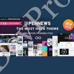 PenNews - News/ Magazine/ Business/ Portfolio/Reviews Landing AMP WordPress Theme
