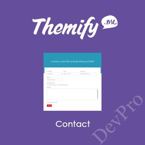 Themify Builder Contact Themify Builder Contact - Image 1