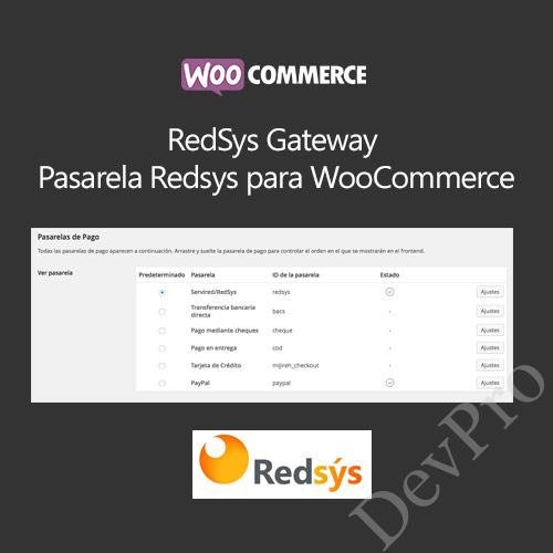 WooCommerce RedSys Gateway WooCommerce RedSys Gateway - Image 1