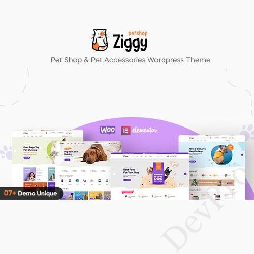 Ziggy - Pet Shop WordPress Theme Ziggy - Pet Shop WordPress Theme - Image 1