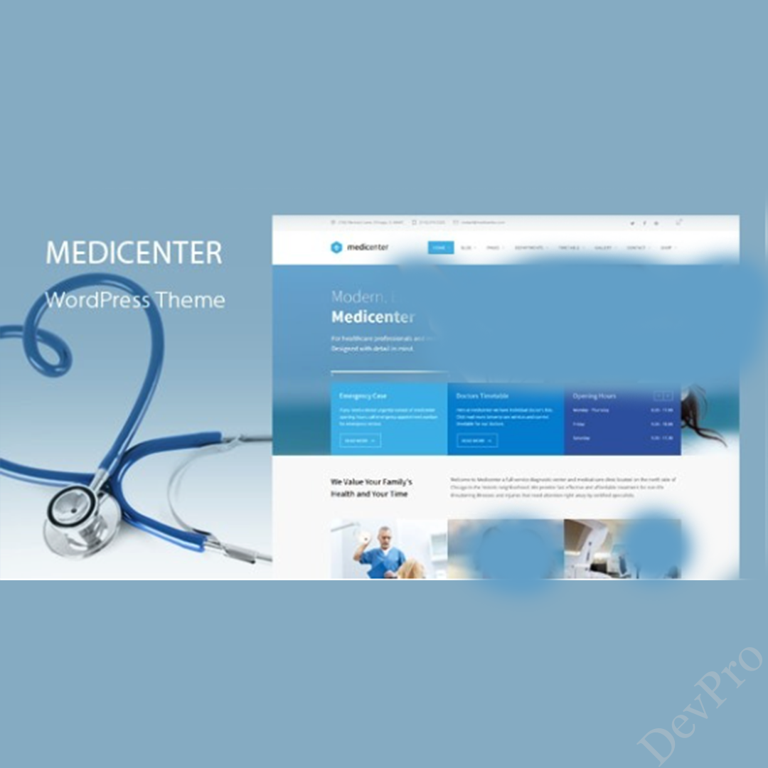 MediCenter - Health Medical Clinic WordPress Theme medicenter-health-medical-clinic-wordpress-theme