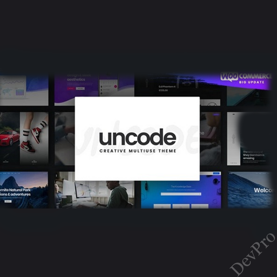 Uncode – Responsive Creative & eCommerce WP Theme Uncode