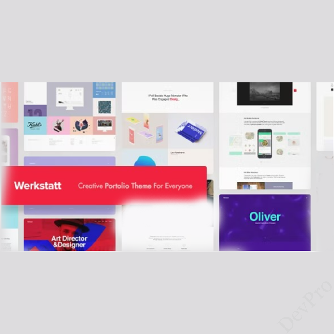 Werkstatt - Creative Portfolio WordPress Theme Werkstatt - Creative Portfolio WordPress Theme