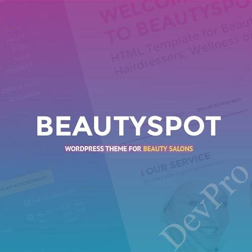 BeautySpot - WordPress Theme for Beauty Salons BeautySpot - WordPress Theme for Beauty Salons - Image 1