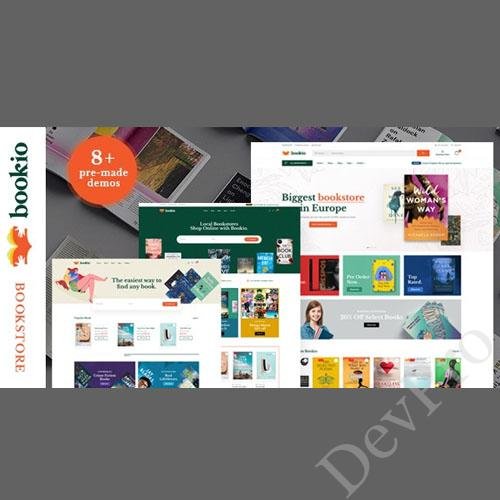 Bookio – Book Store WooCommerce WordPress Theme Bookio – Book Store WooCommerce WordPress Theme - Image 1