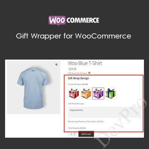 Gift Wrapper for WooCommerce Gift Wrapper for WooCommerce - Image 1