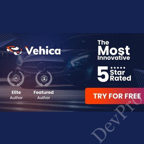 Vehica - Car Dealer & Automotive Listing Vehica - Car Dealer & Automotive Listing - Image 1