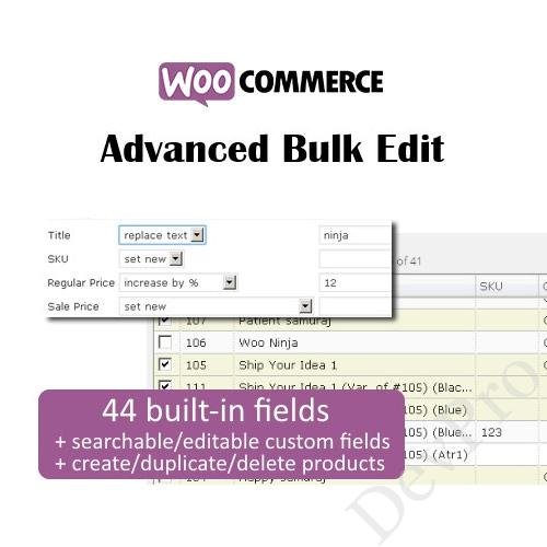 WooCommerce Advanced Bulk Edit WooCommerce Advanced Bulk Edit - Image 1