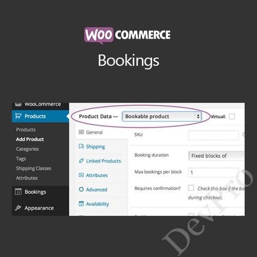 WooCommerce Bookings WooCommerce Bookings - Image 1