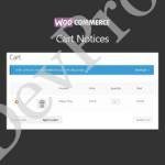 WooCommerce Cart Notices