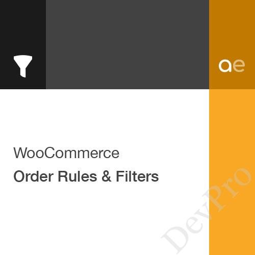 WooCommerce Order Rules & Filters WooCommerce Order Rules & Filters - Image 1