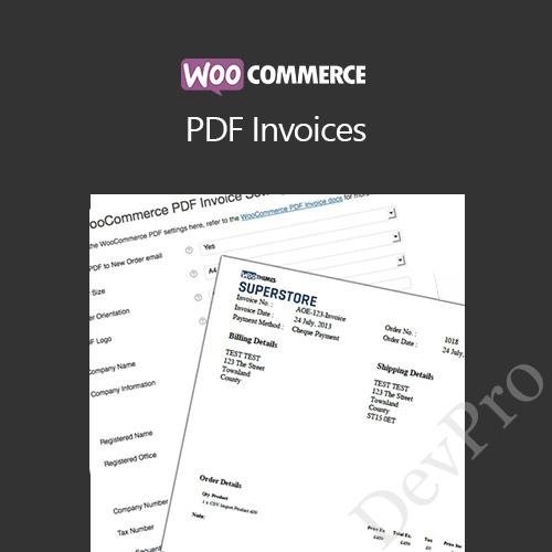 WooCommerce PDF Invoices WooCommerce PDF Invoices - Image 1