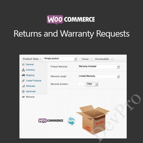 WooCommerce Returns and Warranty Requests WooCommerce Returns and Warranty Requests - Image 1