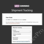 WooCommerce Shipment Tracking