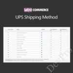 WooCommerce UPS Shipping Method