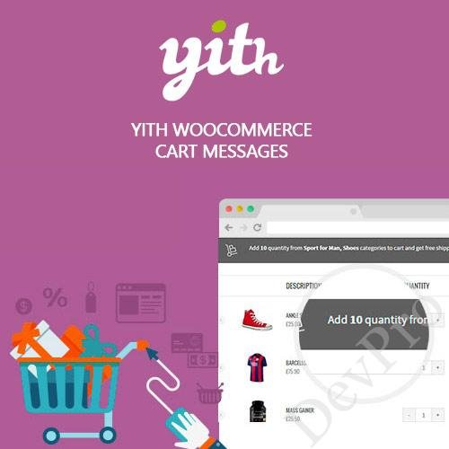 YITH WooCommerce Cart Messages Premium YITH WooCommerce Cart Messages Premium - Image 1