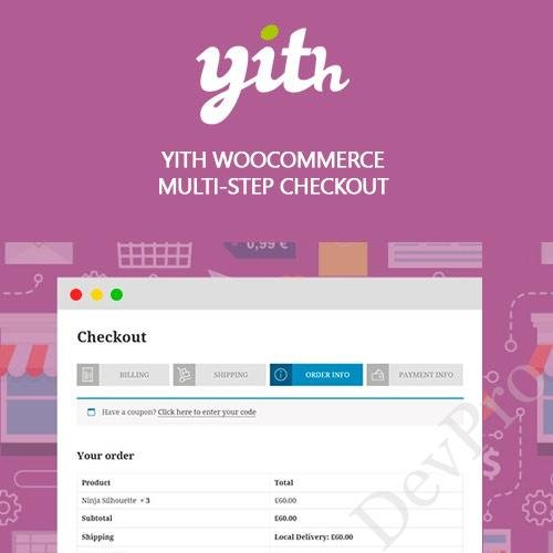 YITH WooCommerce Multi-Step Checkout Premium YITH WooCommerce Multi-Step Checkout Premium - Image 1