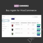 Buy Again for WooCommerce
